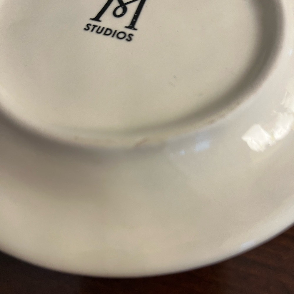 Rae Dunn M Studio ‘Nest.’ 6” Round Plates~Set of 4 - Picture 11 of 12